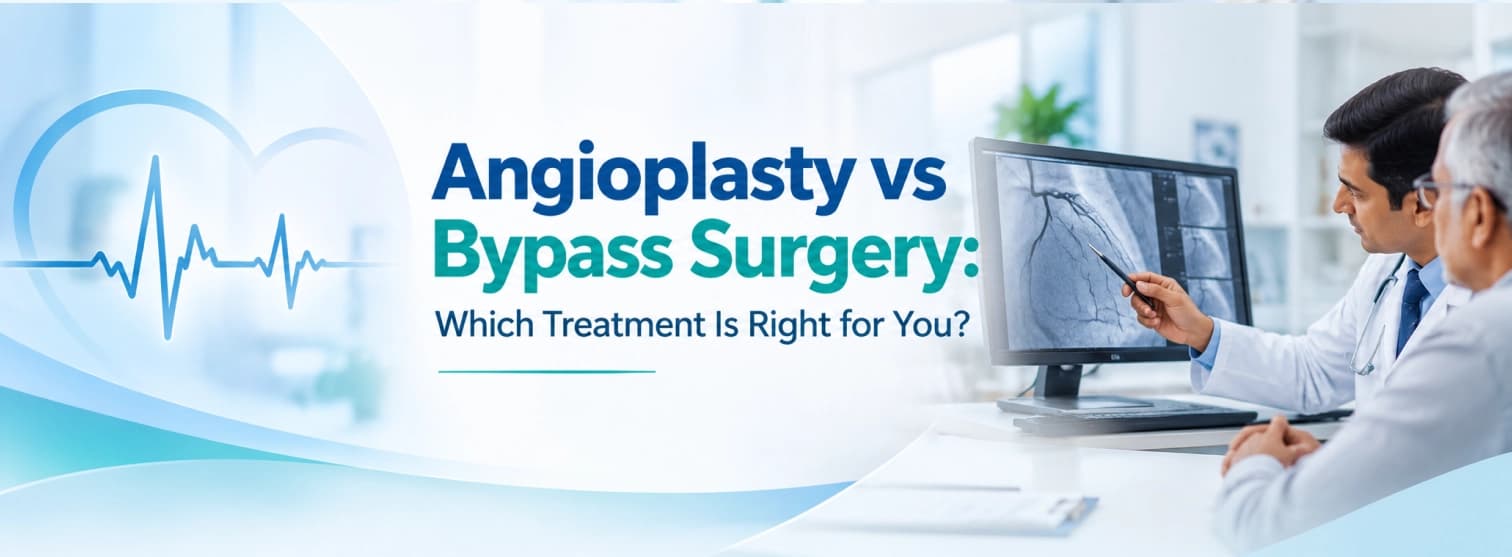 Angioplasty vs Bypass Surgery: Key Differences & Treatment Angioplasty vs Bypass Surgery: Key Differences & Treatment