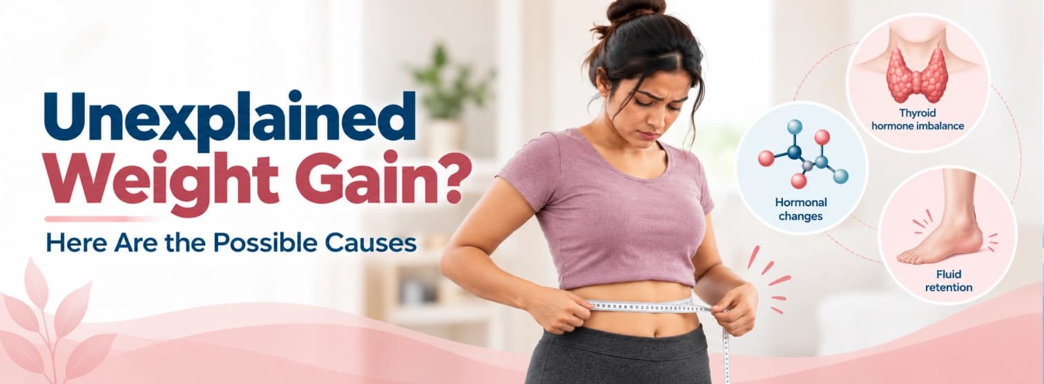 What Causes Unexplained Weight Gain? 7 Possible Reasons What Causes Unexplained Weight Gain? 7 Possible Reasons